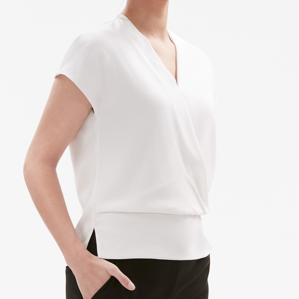 Mm lafleur Antonia top Ivory L